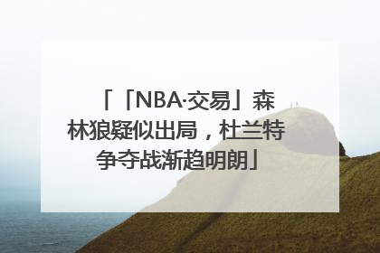 「NBA·交易」森林狼疑似出局，杜兰特争夺战渐趋明朗