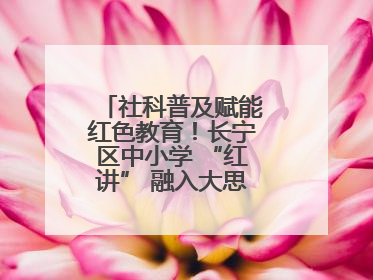 社科普及赋能红色教育！长宁区中小学 “红讲” 融入大思政课亮点频出