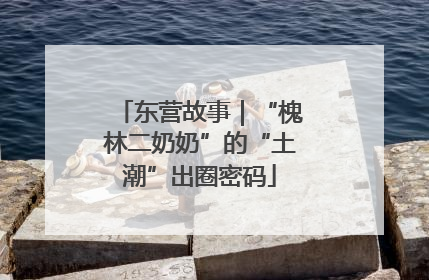 东营故事｜“槐林二奶奶”的“土潮”出圈密码