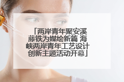 两岸青年聚安溪 藤铁为媒绘新篇 海峡两岸青年工艺设计创新主题活动开幕