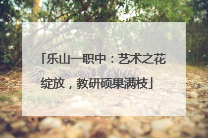 乐山一职中：艺术之花绽放，教研硕果满枝