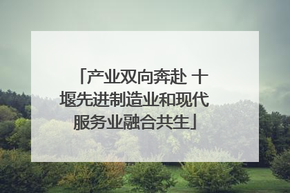 产业双向奔赴 十堰先进制造业和现代服务业融合共生