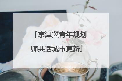 京津冀青年规划师共话城市更新