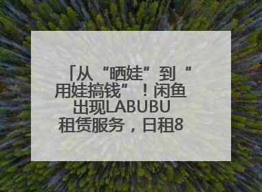 从“晒娃”到“用娃搞钱”！闲鱼出现LABUBU租赁服务，日租80元仍供不应求