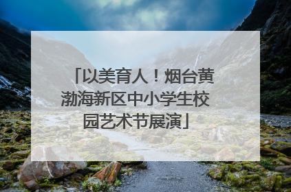 以美育人！烟台黄渤海新区中小学生校园艺术节展演