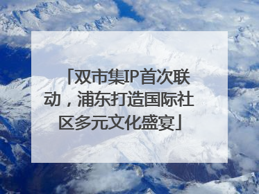 双市集IP首次联动，浦东打造国际社区多元文化盛宴