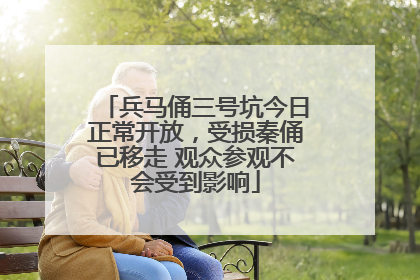 兵马俑三号坑今日正常开放，受损秦俑已移走 观众参观不会受到影响