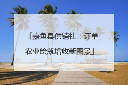 嘉鱼县供销社：订单农业绘就增收新图景