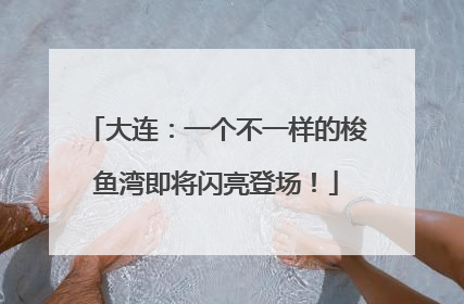 大连：一个不一样的梭鱼湾即将闪亮登场！