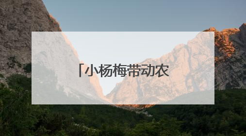 小杨梅带动农文旅大融合