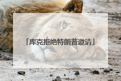 库克拒绝特朗普邀请