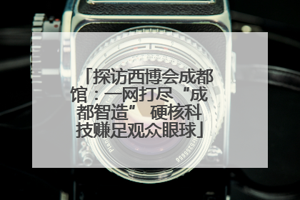 探访西博会成都馆：一网打尽“成都智造” 硬核科技赚足观众眼球