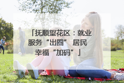 抚顺望花区：就业服务“出圈” 居民幸福“加码”