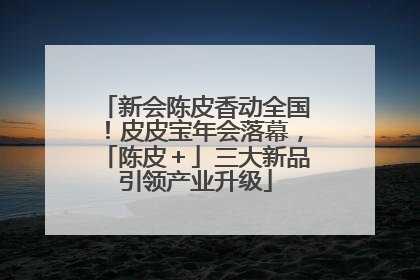 新会陈皮香动全国！皮皮宝年会落幕，「陈皮＋」三大新品引领产业升级