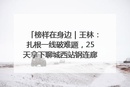 榜样在身边｜王林：扎根一线破难题，25天拿下聊城西站钢连廊“硬核”工程