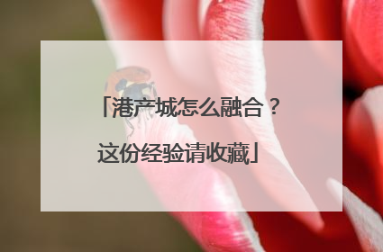 港产城怎么融合？这份经验请收藏
