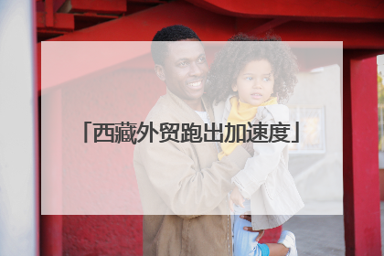 西藏外贸跑出加速度