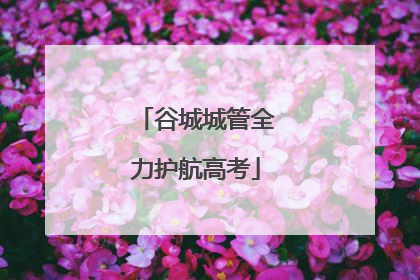 谷城城管全力护航高考
