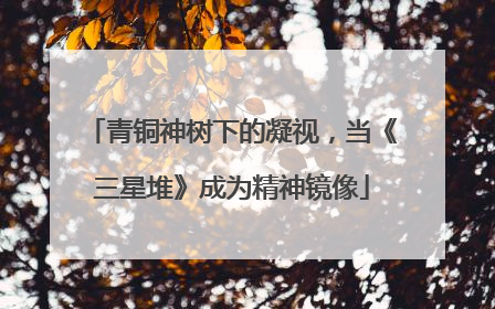 青铜神树下的凝视，当《三星堆》成为精神镜像