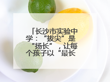 长沙市实验中学：“拔尖”是“扬长”，让每个孩子以“最长板”领跑人生