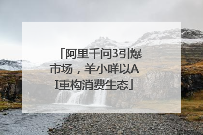阿里千问3引爆市场，羊小咩以AI重构消费生态