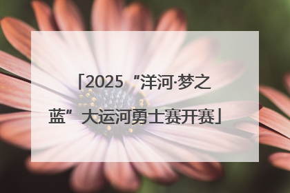 2025“洋河·梦之蓝”大运河勇士赛开赛