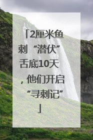 2厘米鱼刺“潜伏”舌底10天，他们开启“寻刺记”
