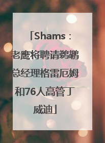 Shams：老鹰将聘请鹈鹕总经理格雷厄姆和76人高管丁威迪